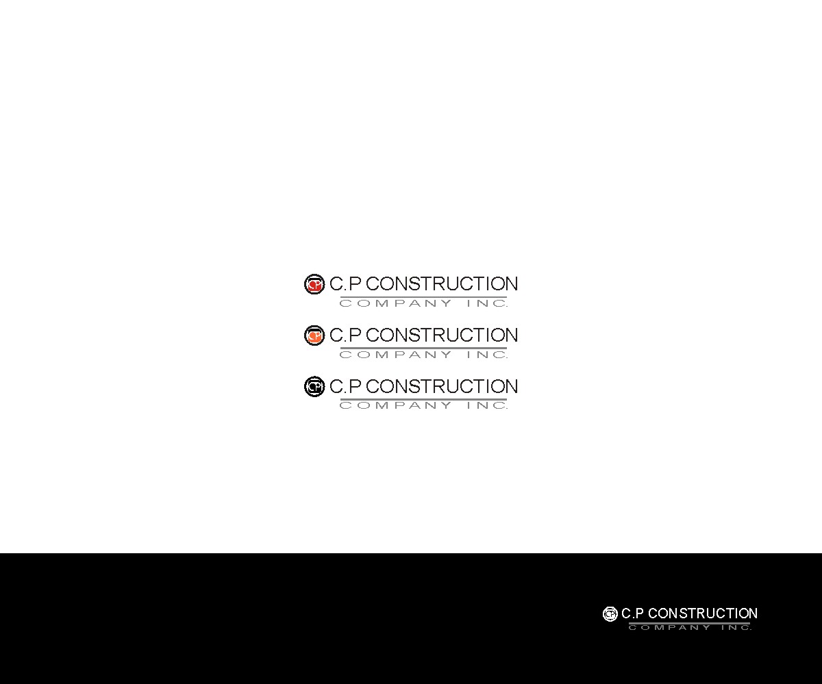 Diseño de Logo por yudishcore para C.P.Construction Company, Inc. | Diseño #5837766