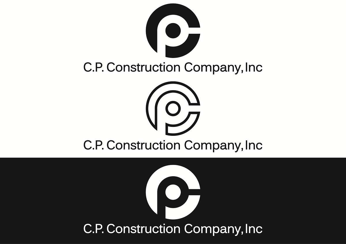 Logo Design by KY for C.P.Construction Company, Inc. | Design #5819445