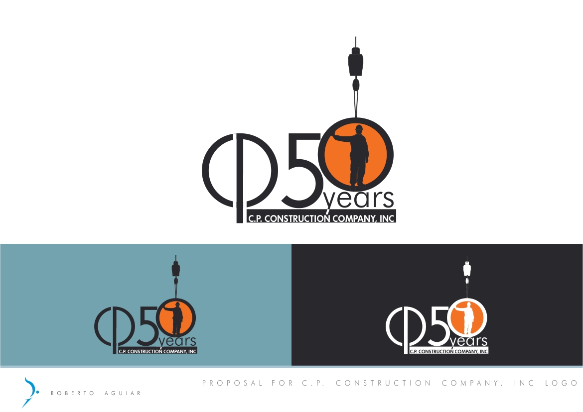 Logo Design by RAguiar for C.P.Construction Company, Inc. | Design #5924701