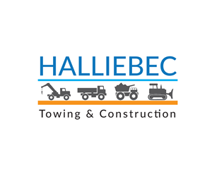 Logo Design by Creative Monkey for Halliebec Towing & Contracting | Design #5810769