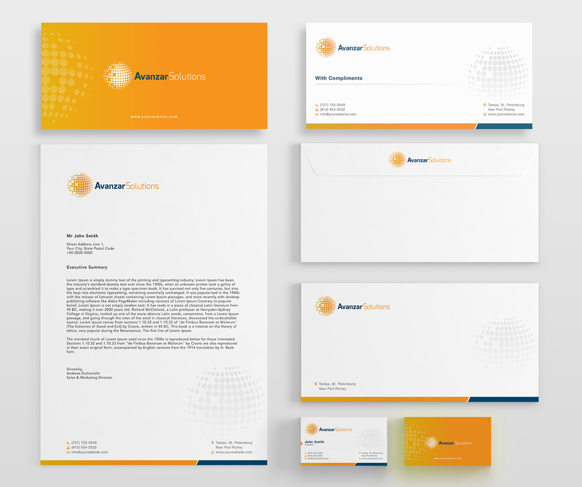 Logo-Design von Petrovic N für Avanzar Solutions | Design #5885616