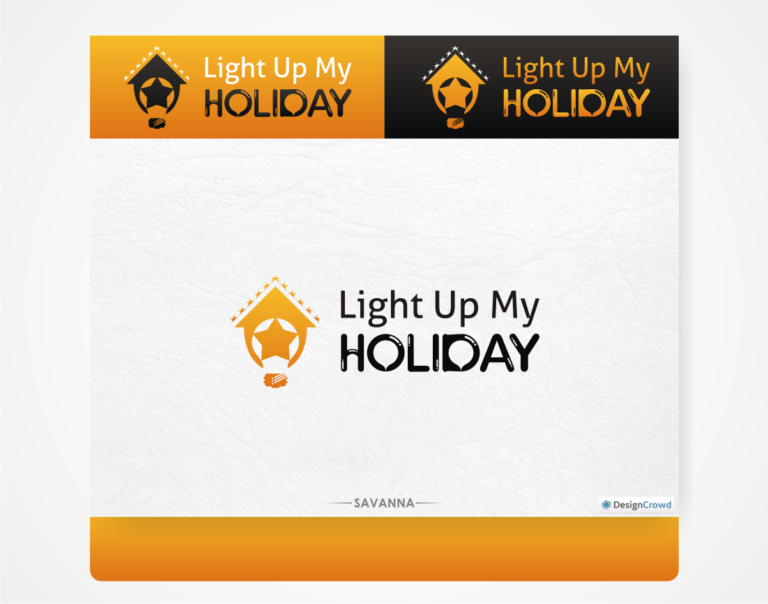Logo Design by Savana for LightUpMyHoliday | Design #5828342