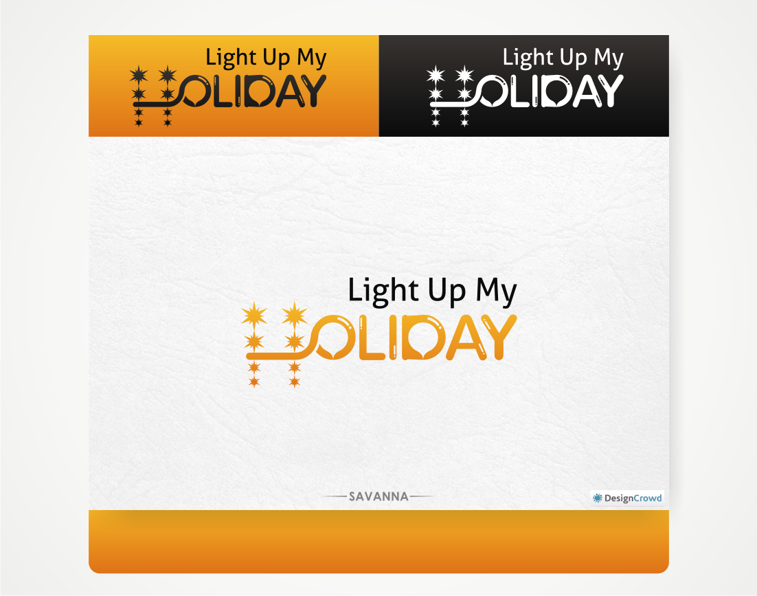 Diseño de Logo por Savana para LightUpMyHoliday | Diseño #5828367