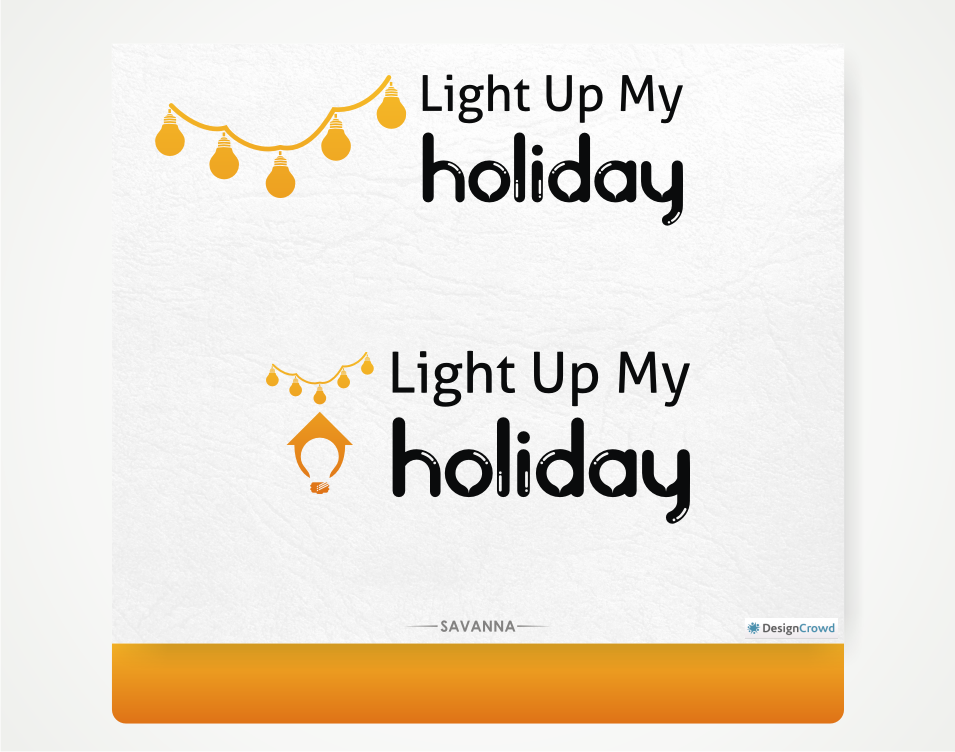 Diseño de Logo por Savana para LightUpMyHoliday | Diseño #5888757