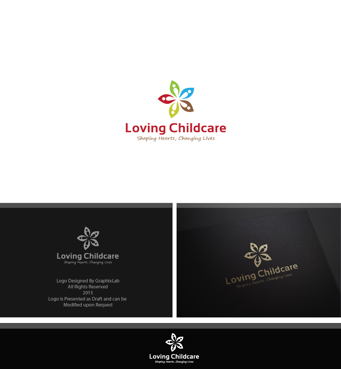 Logo Design by Graphix Lab for Loving Childcare | Design #5814608