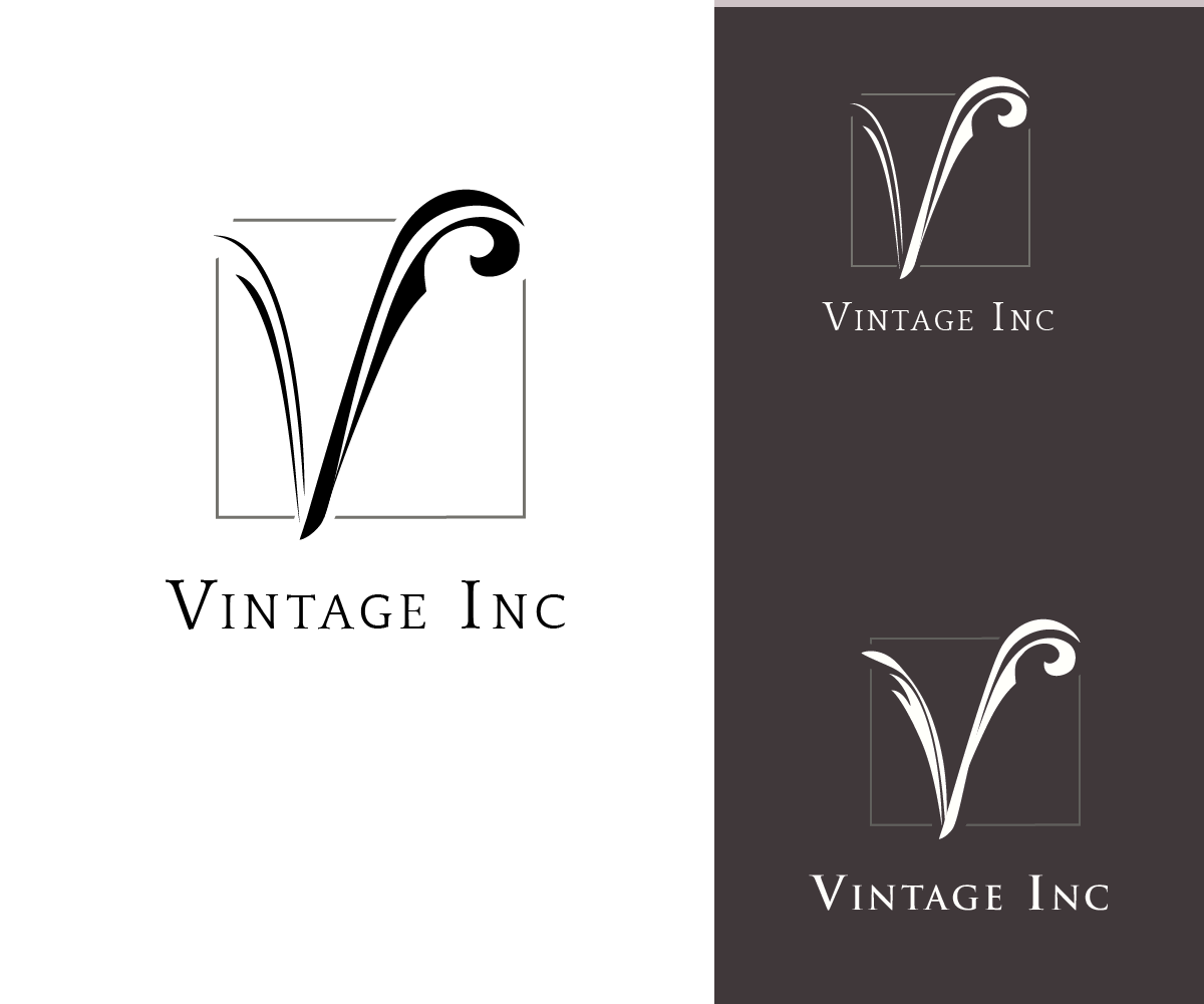 Logo Design by Meow Mix for Vintage Inc | Design #1635757