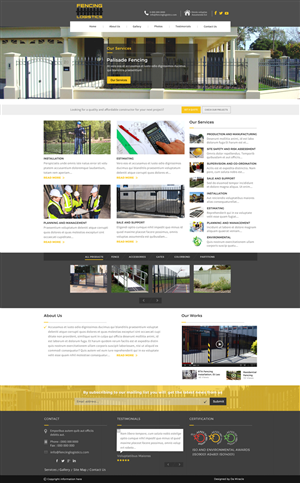 Wordpress Design by Da Miracle for Bias | Design: #5883186