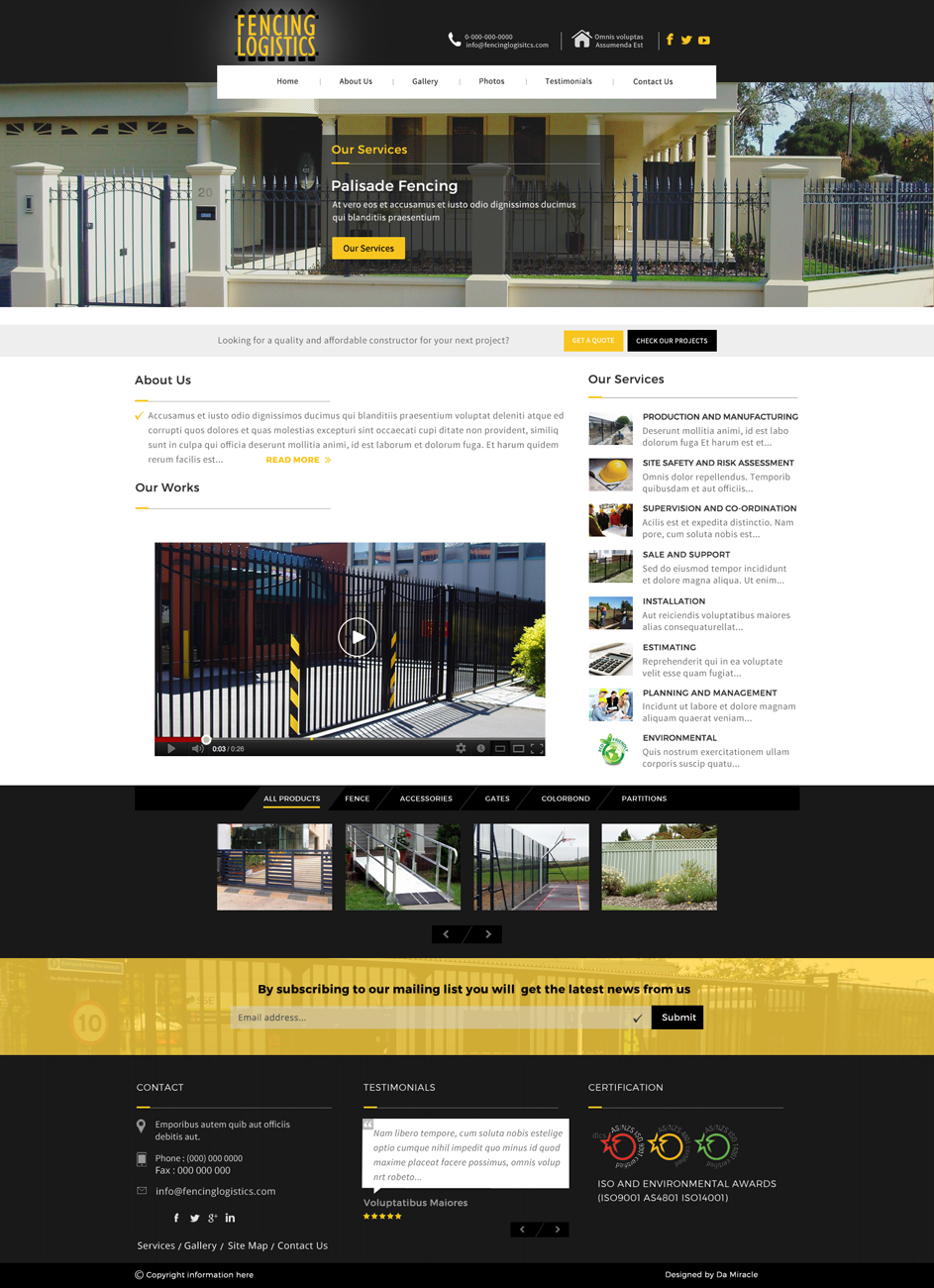 Wordpress Design by Da Miracle for Bias | Design #5909170