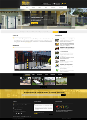 Wordpress Design by Da Miracle for Bias | Design: #5909170