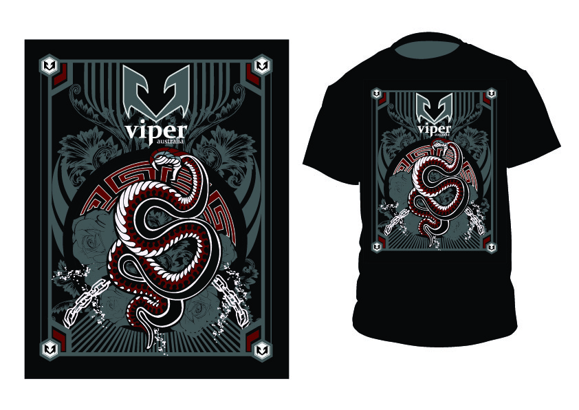 T-shirt Design by Eddiey for Viper Australia | Design #312013