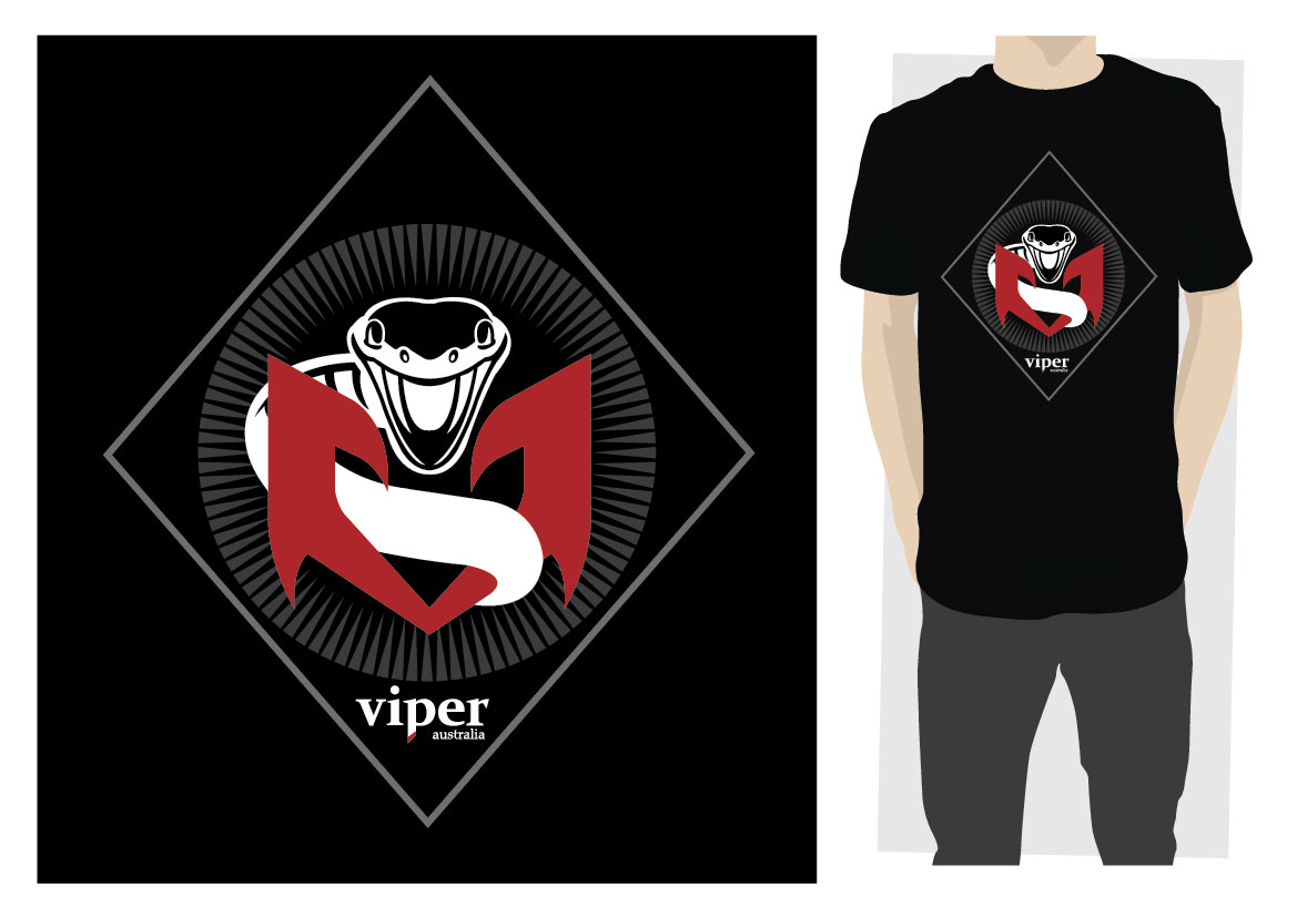 T-shirt Design by ReigeDesign for Viper Australia | Design #308947