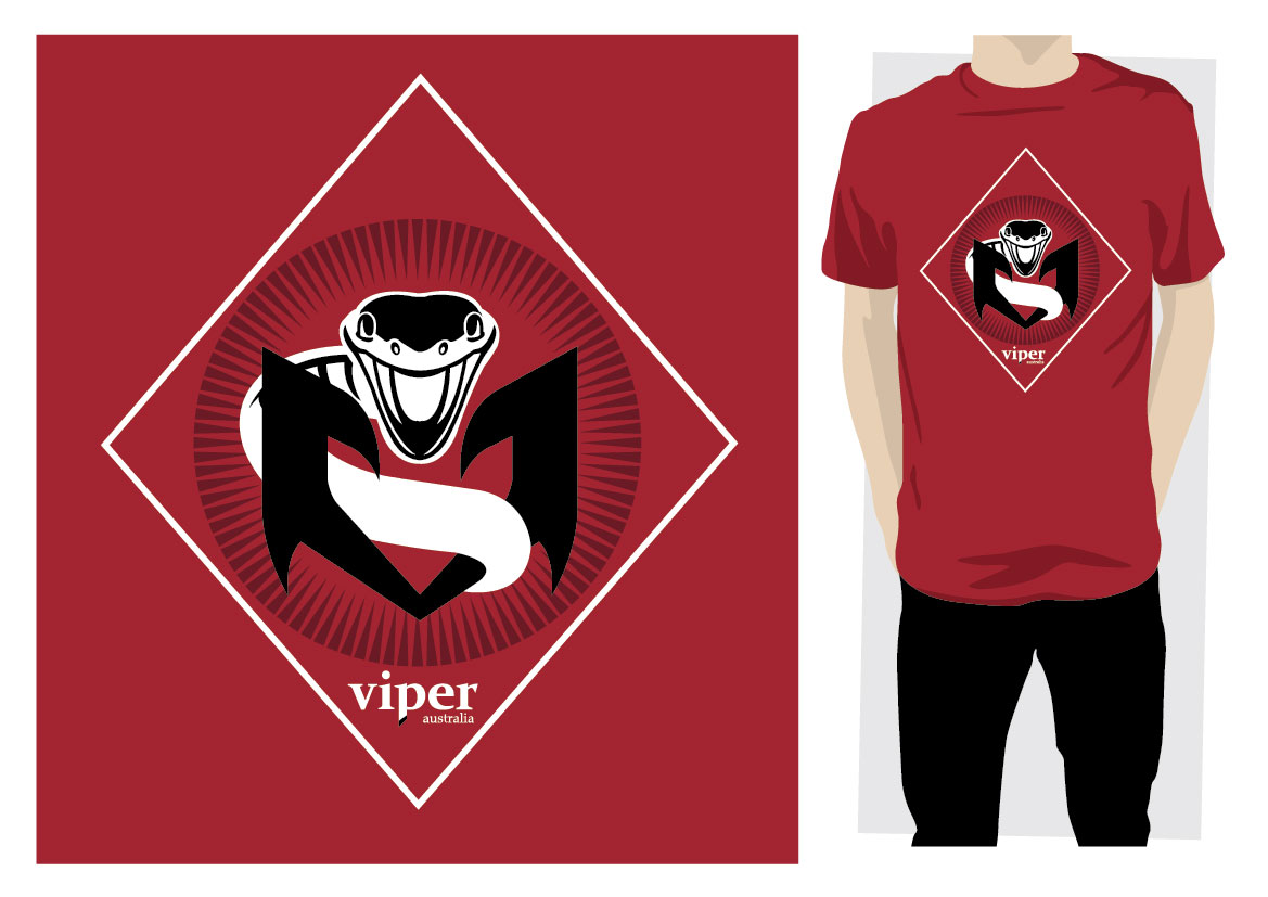 T-shirt Design by ReigeDesign for Viper Australia | Design #308949