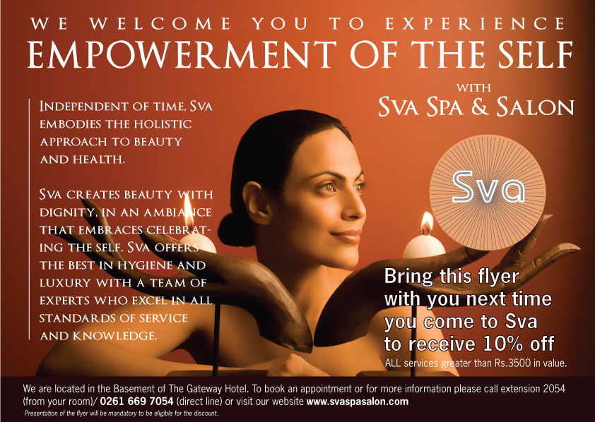 Poster Design by Vicky Frenkel Studio for Sva Spa and Salons | Design: #443577