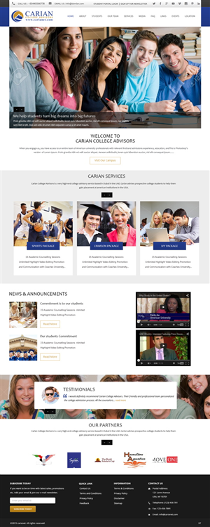 Web Design par pb pour ce projet | Design : #5840972