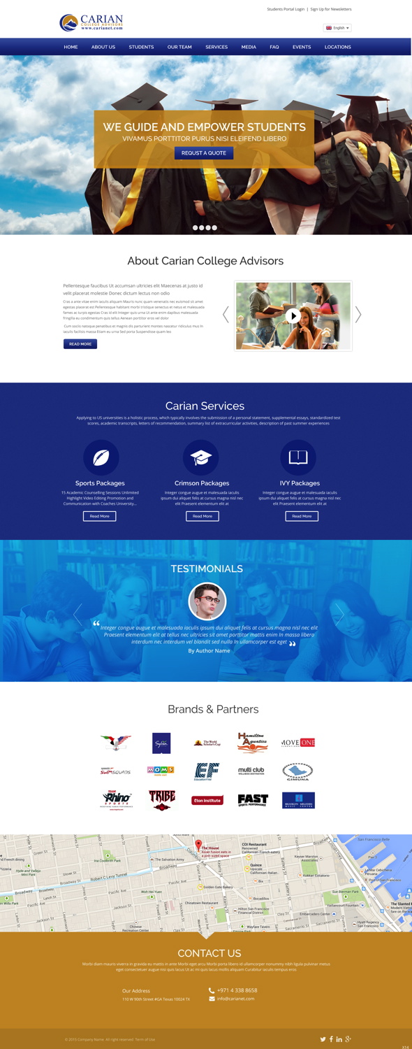 Web Design by pb for this project | Design #5840988