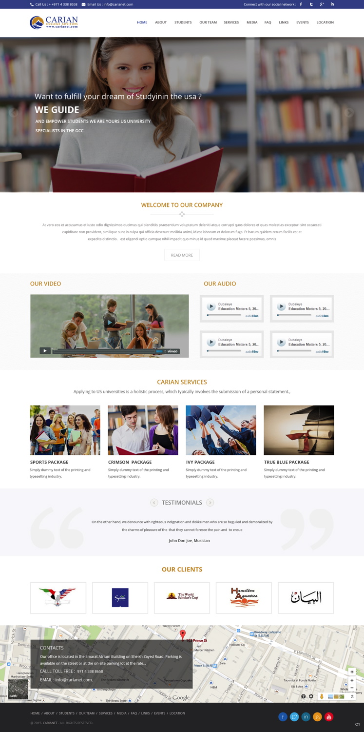 Web Design by pb for this project | Design #5849176