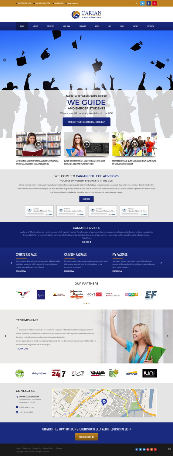 Web Design by pb for this project | Design #5849180