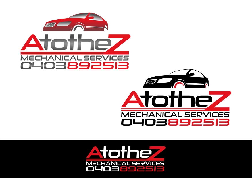 Diseño de Logo por Fabio Piscicelli para AtotheZ Mechanical Services | Diseño #5853133