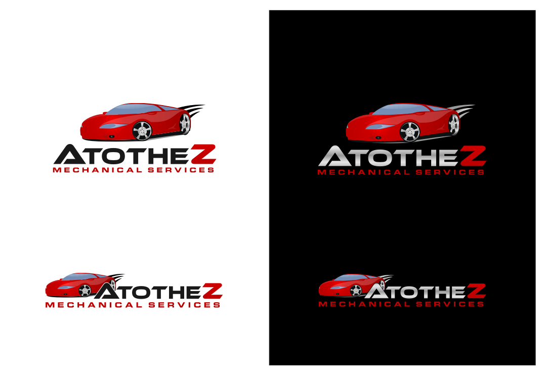 Logo Design by Vingar™ for AtotheZ Mechanical Services | Design #5834230