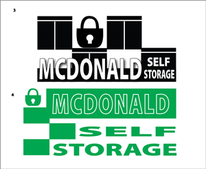 Logo-Design von fourdog123 für McDonald Self Storage | Design #5815595