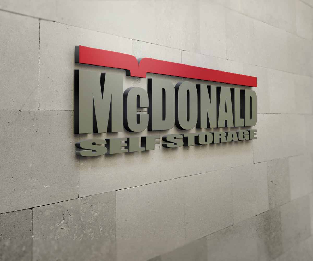 Logo Design by Farzan Kermani for McDonald Self Storage | Design #5815558