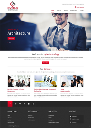 Web Design by pb for Ticcnology Services, L.L.C. | Design: #5900493