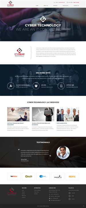 Web Design by pb for Ticcnology Services, L.L.C. | Design: #5900495
