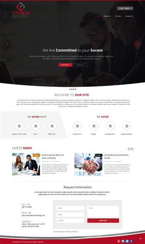 Web Design by pb for Ticcnology Services, L.L.C. | Design: #5900498