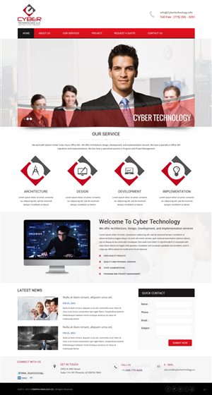 Web Design by pb for Ticcnology Services, L.L.C. | Design: #5900499