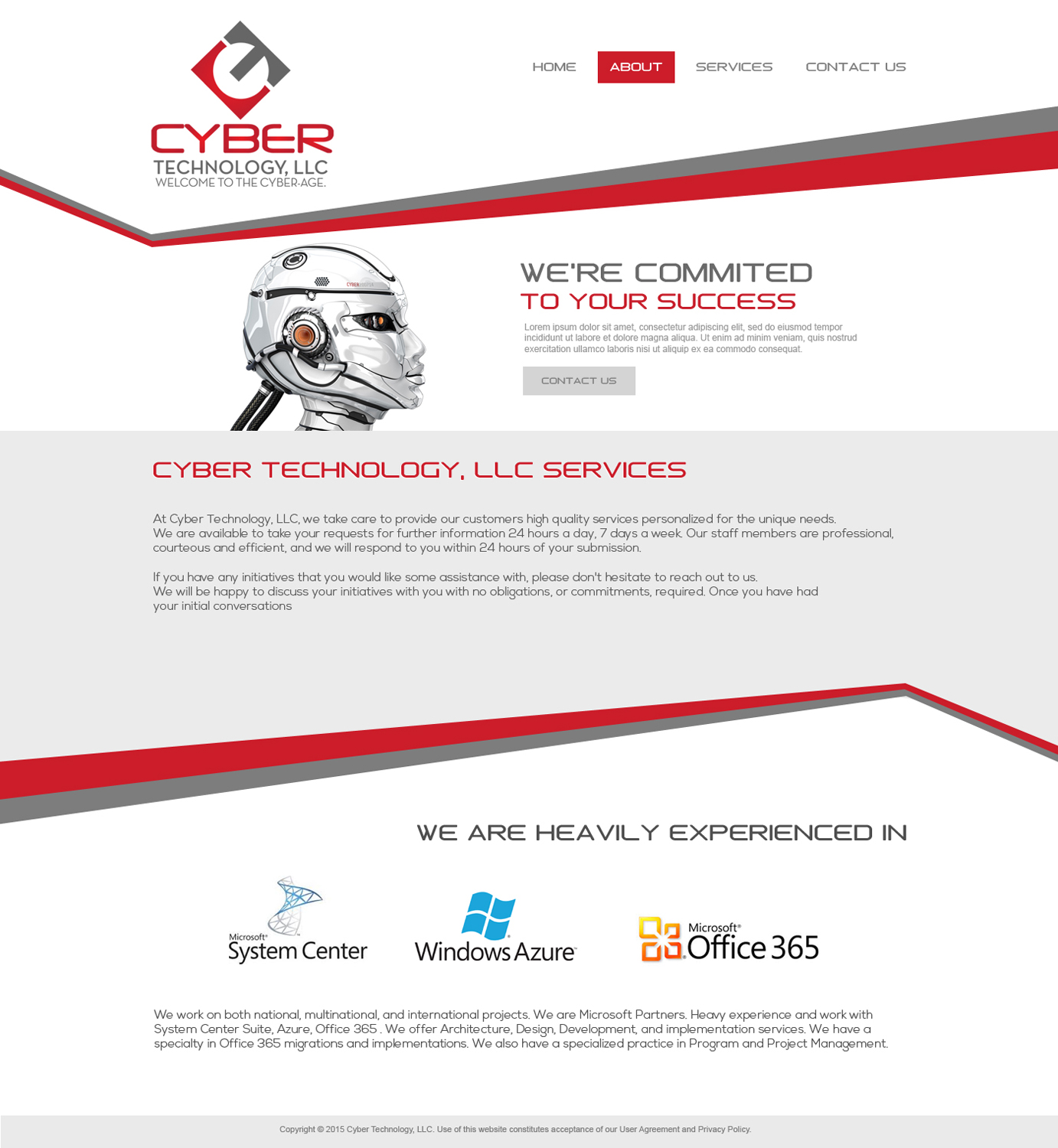 Web Design by jeckx2 for Ticcnology Services, L.L.C. | Design #5951169