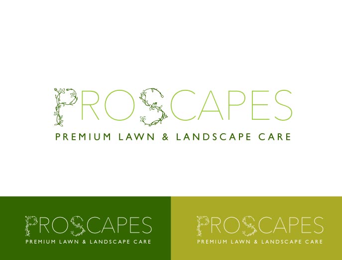 Upmarket, Bold, Landscape Logo Design For Pro-Scapes Premium Lawn Logo Design by wonderland for this project | Design #5819856 - Upmarket, Bold, Landscape Logo Design For Pro-Scapes Premium Lawn
