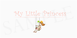 MY LITTLE PRINCESS kids  fashions | Graphic Design by  Andy Dollinger