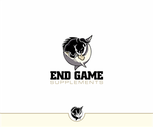 End Game on top and supplements on bottom | Logo Design by albertlatifi