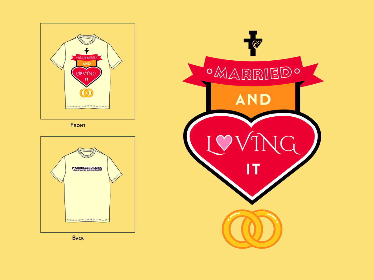 T-shirt Design by trishyfish for MarriageBuilding USA | Design #5824871