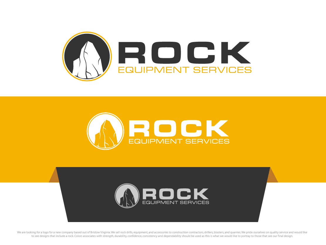 Logo Design by Colorflix™ for Rock Equipment Services | Design #5820794