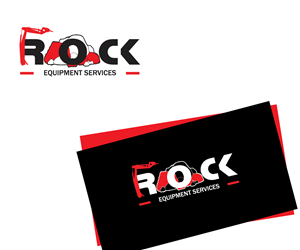 Logo Design by Crest Logo Designs for Rock Equipment Services | Design: #5834455
