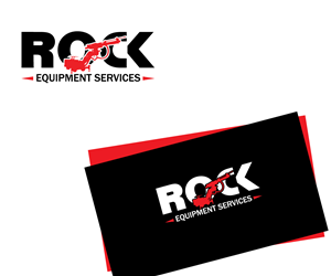 Logo Design by Crest Logo Designs for Rock Equipment Services | Design: #5844618