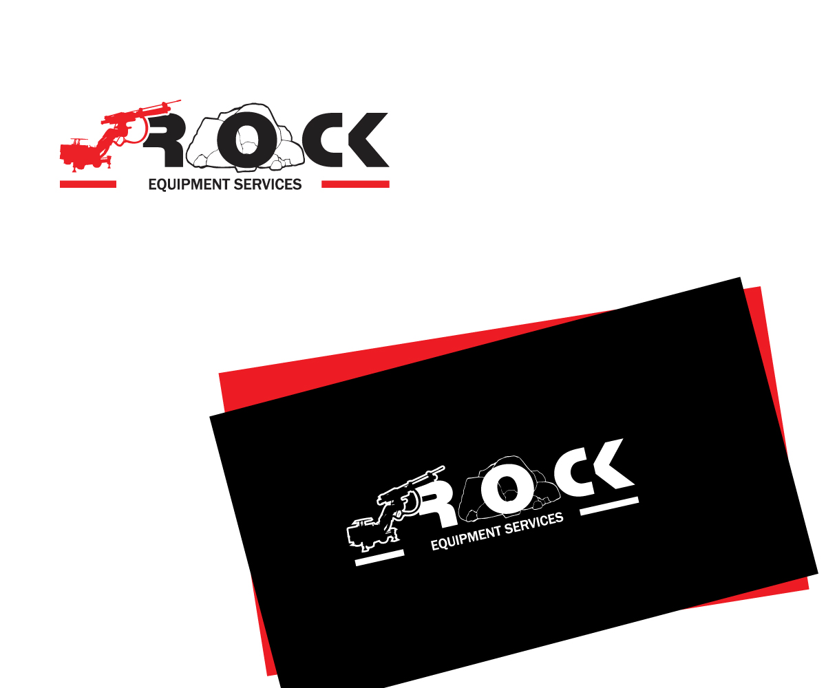 Logo Design by Crest Logo Designs for Rock Equipment Services | Design #5844634