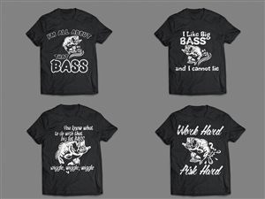 Bass Fishing T-Shirt Designs Needed | T-Shirt-Design von IulianSz