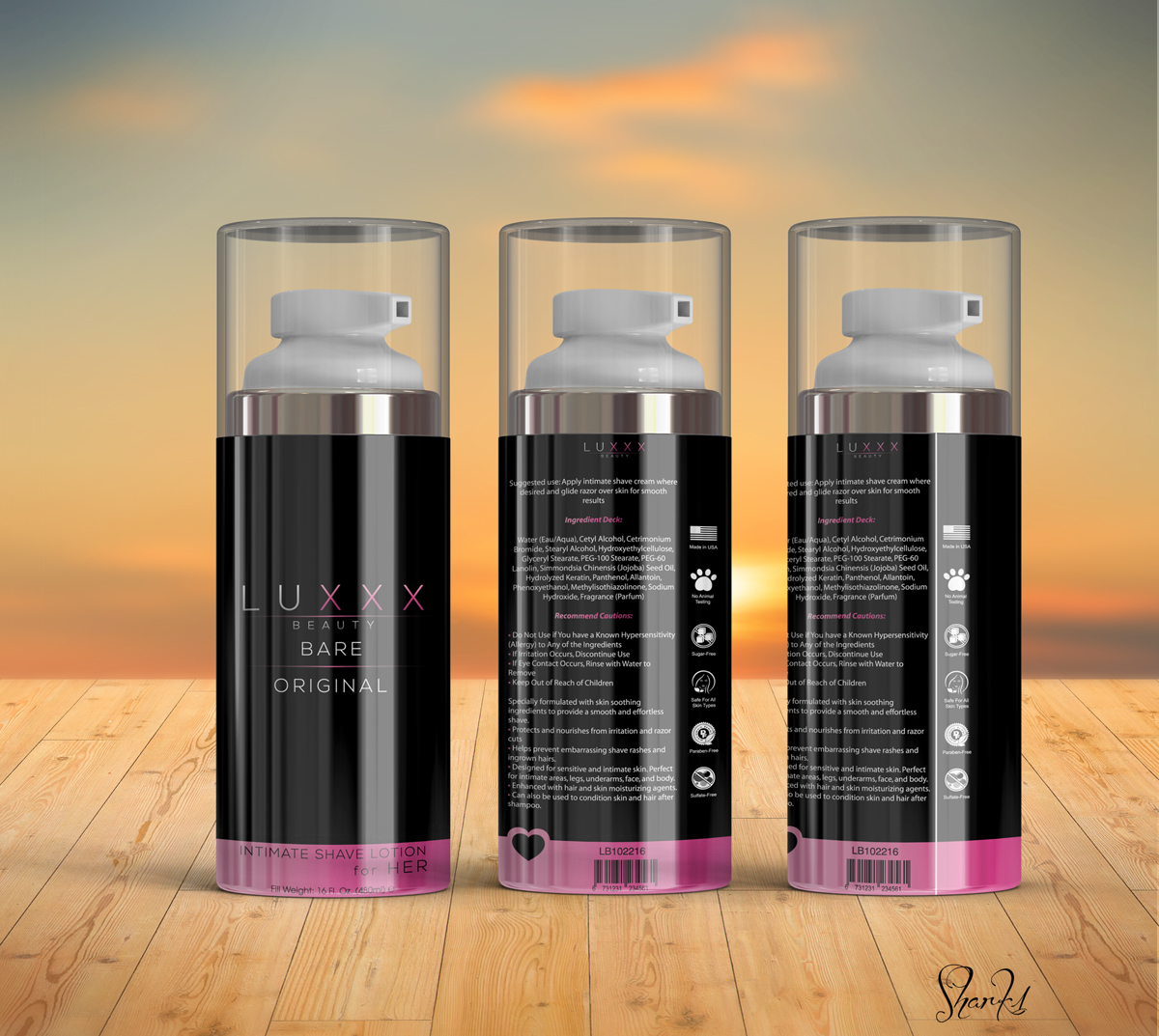 Verpackungs-Design von Shark1 für The Pink Line | Design #5877821