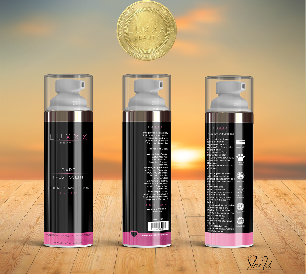 Verpackungs-Design von Shark1 für The Pink Line | Design: #5886240