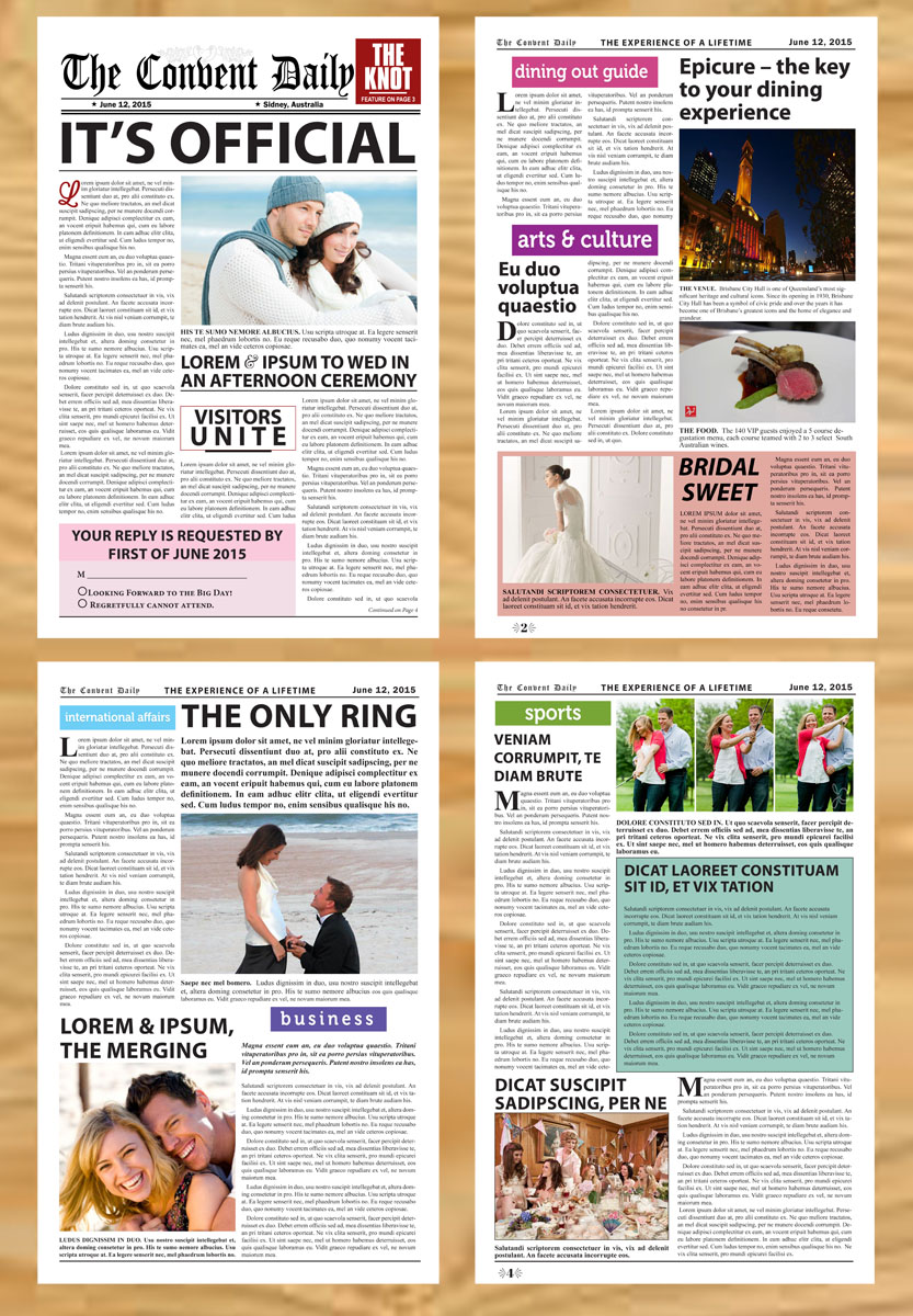 Magazine Design by Venus L. Penaflor for this project | Design #5857740