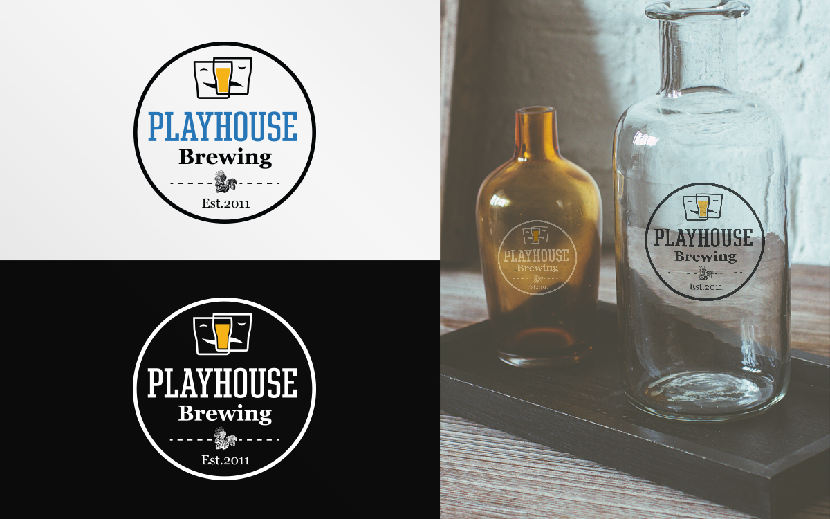 Logo Design by Grafactory for Playhouse Brewing | Design: #5838366