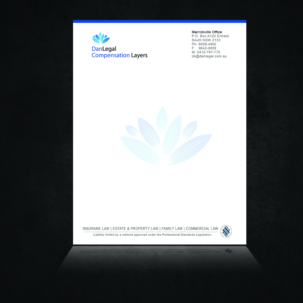 Letterhead Design by uk for this project | Design #5874768
