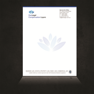 Letterhead Design by uk for this project | Design: #5874768