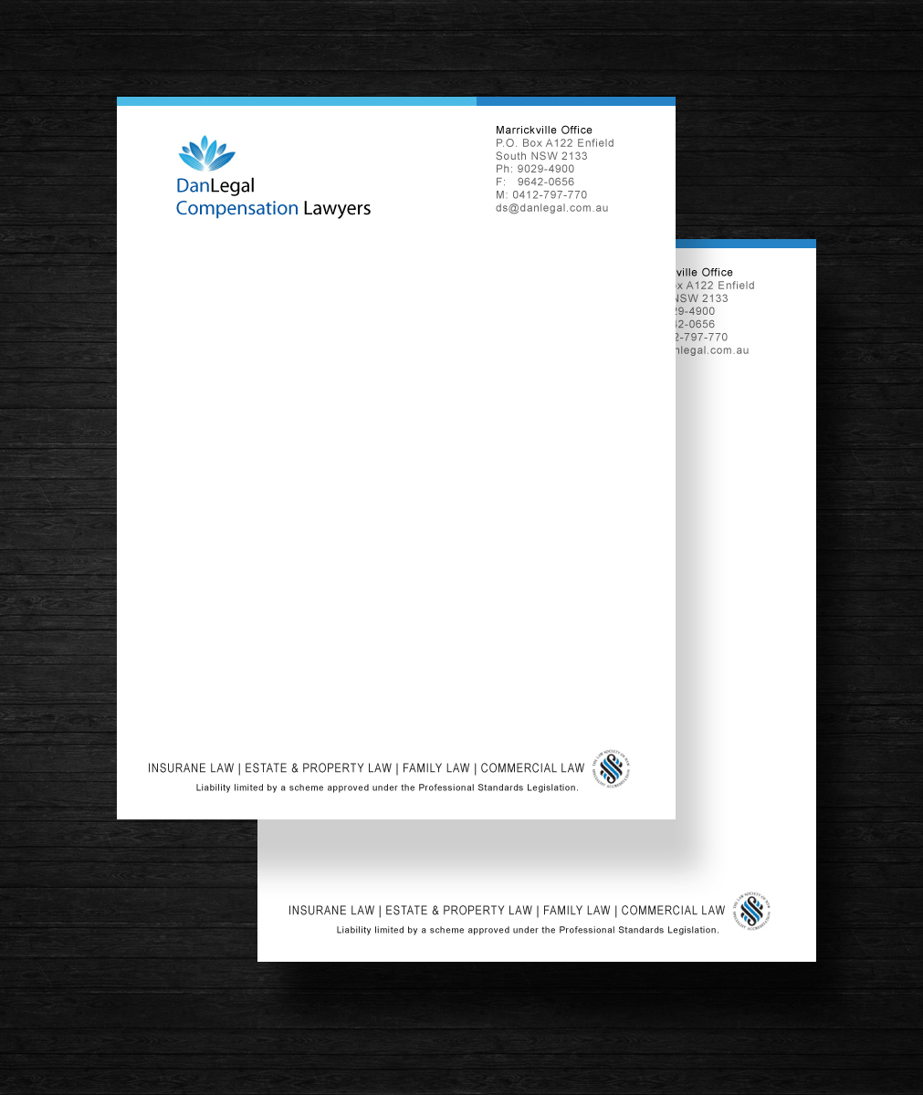 Letterhead Design by uk for this project | Design #5880050