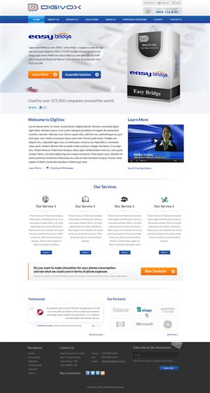 Web Design by Violeta Pironkova for this project | Design: #1598530