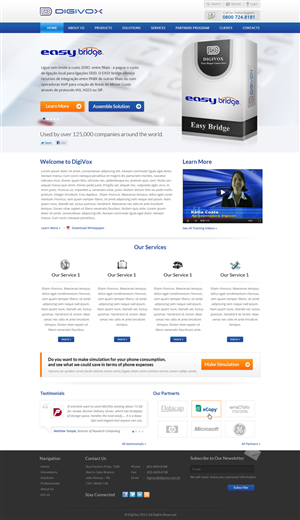 Web Design by Violeta Pironkova for this project | Design: #1608438