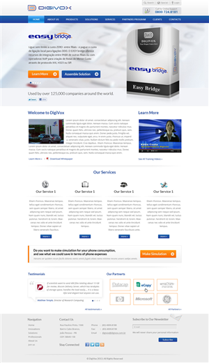 Web Design by Violeta Pironkova for this project | Design #1609703