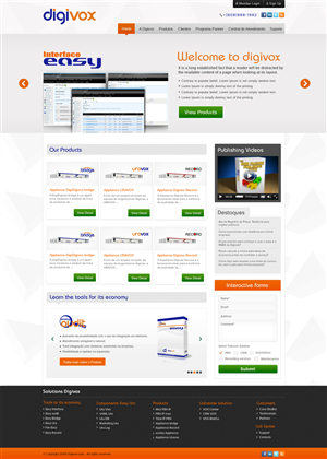 Web Design by the-lion-king for this project | Design: #1591172